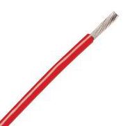 HOOK UP WIRE, 24AWG, RED, 30.5M