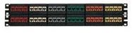 PATCH PANEL, 48PORT, 2RACK U
