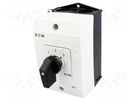 Switch: step cam switch; Stabl.pos: 4; 20A; 0-1-2-3; in housing EATON ELECTRIC