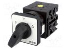 Switch: star-delta cam switch; Stabl.pos: 3; 20A; 0-Y-Δ; Poles: 3 EATON ELECTRIC