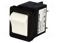 Circuit breaker; Urated: 240VAC; 60VDC; 15A; DPST; Poles: 2; SNAP-IN SCHURTER