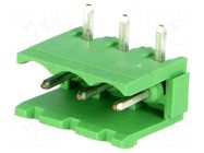 Connector: pluggable terminal block; socket; male; 12A; 250V; THT TE Connectivity
