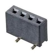 CONN, RCPT, 4POS, 1ROW, 1.27MM