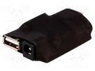 Adapter; USB A,USB B,power supply; Interface: USB 2.0 OLIMEX