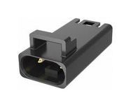 CONNECTOR HOUSING, RCPT, 2POS, 2.5MM