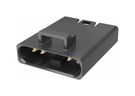 CONNECTOR HOUSING, RCPT, 6POS, 2.5MM