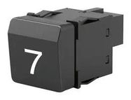 PB SWITCH, SPST-NO, 0.05A, 12VDC, PANEL