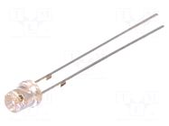 LED; blue; 3mm; 220÷330mcd; 120°; Front: recessed; 2.9÷3.6VDC OPTOSUPPLY