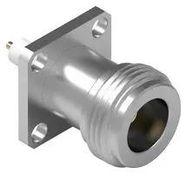 RF COAX CONN, N JACK, 50 OHM, PANEL