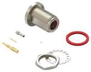 RF COAX CONN, N JACK, 50 OHM, CABLE