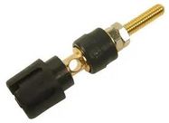 BINDING POST, PANEL MOUNT, BLACK, 30A