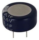 SUPERCAPACITOR, 0.1F, 5.5V, EDLC, COIN