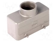 Enclosure for connectors: HDC; size 16B; for cable; Han® B; IP65 HARTING