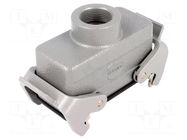 Enclosure for connectors: HDC; size 16B; for cable; Han Hv E® HARTING