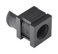 GROMMET, STRAIN RELIEF, BLACK, 14-15MM