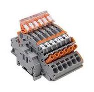 TERMINAL BLOCK, DIN RAIL, 8AWG