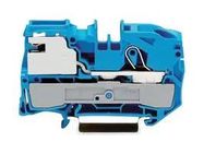 TERMINAL BLOCK, DIN RAIL, 1POS, 6AWG
