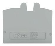 END PLATE, TERMINAL BLOCK, GRY