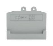 END PLATE, TERMINAL BLOCK, GRY