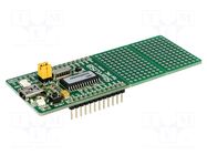 Dev.kit: Microchip PIC; PIC18; Components: PIC18F2550 MIKROE