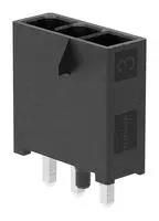 CONN, HEADER, 3POS, 2ROW, 4.2MM