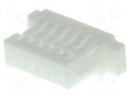 Connector: wire-board; plug; female; 50V; PIN: 6; w/o contacts; 1mm JOINT TECH