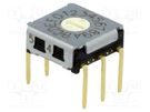 Encoding switch; HEX/BCD; Pos: 16; THT; Rcont max: 200mΩ; 1.96Ncm OMRON Electronic Components