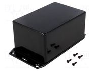 Enclosure: multipurpose; X: 80mm; Y: 120mm; Z: 59mm; 1591; ABS; black HAMMOND