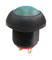 PUSHBUTTON SW, SPST, 0.4A, 32VAC, PANEL