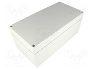 Enclosure: multipurpose; X: 124mm; Y: 244mm; Z: 102mm; EURONORD; ABS FIBOX