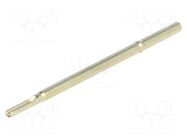 Test probe socket; 1.91mm; 6A; 075-25; soldered QA TECHNOLOGY