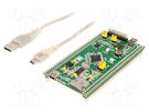 Dev.kit: ARM NXP; USB cable,prototype board; Comp: LPC2148 MIKROE
