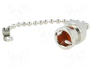 Protection cover; chain; Application: BNC sockets AMPHENOL RF