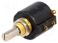 Potentiometer: shaft; multiturn; 1kΩ; 1W; ±3%; 6.35mm; linear; IP40 BOURNS