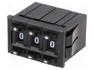 Potentiometer: decade; 1kΩ; 2W; ±3%; linear; No.of el.turns: 10 BOURNS