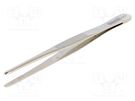 Tweezers; Blade tip shape: rounded; Tweezers len: 145mm; 25g BERNSTEIN