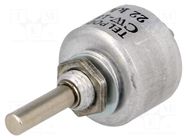 Potentiometer: shaft; single turn; 22kΩ; 1W; ±20%; 4mm; linear; THT TELPOD