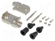 Enclosure for connectors: D-Sub; D-Sub 15pin,D-Sub HD 26pin CONNFLY