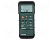 Light meter; 0,01÷50klx; 4%; Resol: 0,1; 178x74x33mm EXTECH