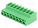 PCB terminal block; angled 90°; 6.35mm; ways: 8; on PCBs; 0.2÷4mm2 PHOENIX CONTACT