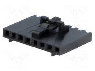 Connector: wire-board; plug; female; 2.54mm; PIN: 8; w/o contacts NINIGI