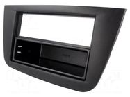 Radio frame; Seat; 2 ISO; black 4CARMEDIA