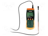 Thermoanemometer; LCD; (9999); Vel.measur.resol: 0.1m/s; 0÷50°C EXTECH