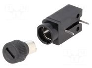Fuse holder; THT; 5x20mm; -40÷85°C; 6.3A; thermoplastic; UL94V-0 SCHURTER