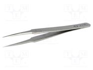 Tweezers; 105mm; for precision works; Blades: narrow C.K