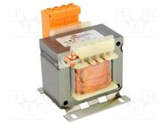 Transformer: mains; 50VA; 230VAC; 24V; Leads: terminal block; IP00 INDEL