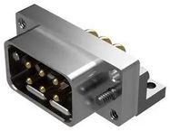 RECT POWER CONN, R/A PLUG, 6POS, 2ROW