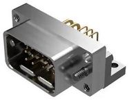 RECT POWER CONN, R/A PLUG, 18POS, 4ROW