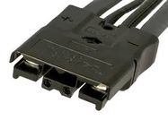 PLUG/RCPT HOUSING, 2POS, PC, BLACK