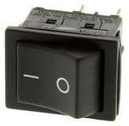 ROCKER SWITCH,DPST,OFF-NONE-ON,20A,250V